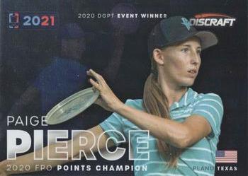 2021 Disc Golf Pro Tour - Champions #PC Paige Pierce Front